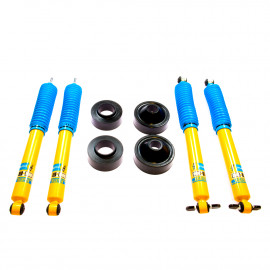 Kit réhausse + 45 mm avec amortisseurs Bilstein B6 Jeep Wrangler JK 2007-2017