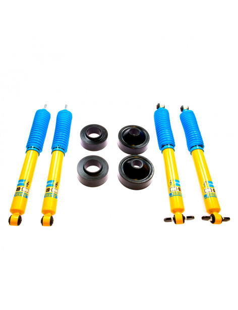 Kit réhausse + 45 mm avec amortisseurs Bilstein B6 Jeep Wrangler JK 2007-2017