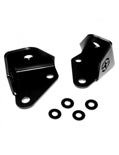 Supports phares EVO MFG sur charnière Jeep Wrangler JK 2007-2017