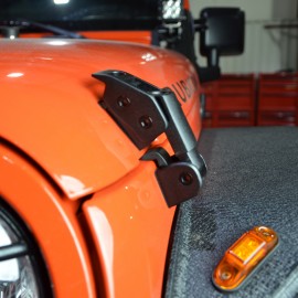 Kit attaches-capot Kentrol Jeep Wrangler JK 2007-2017