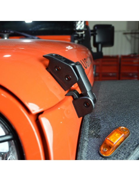 Kit attaches-capot Kentrol Jeep Wrangler JK 2007-2017