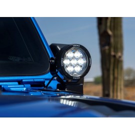 Kit phares LED Mini Cannon CG2 3.7" Jeep Wrangler JL et Gladiator JT