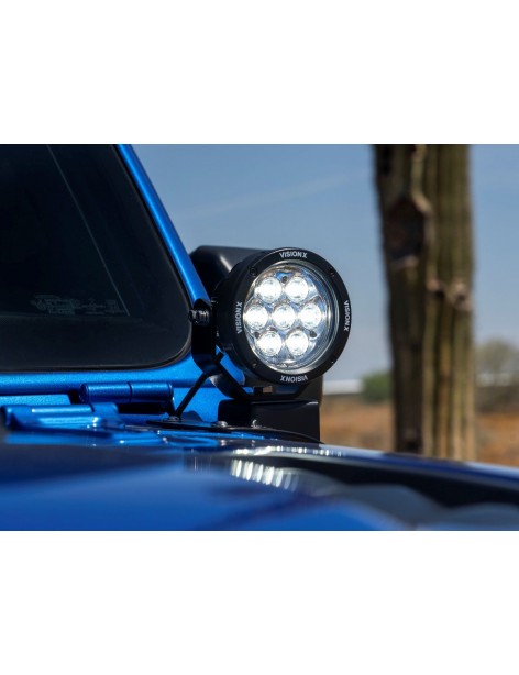 Kit phares LED Mini Cannon CG2 3.7" Jeep Wrangler JL et Gladiator JT