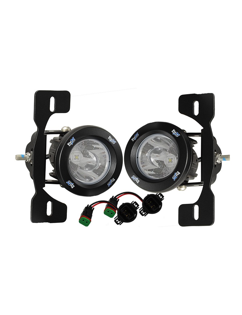 Kit Fog Light Vision X pour pare-chocs origine Jeep Wrangler JK 2007-2009