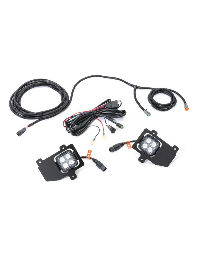 Kit supports + phares LED Dura Mini Vision X Jeep Gladiator