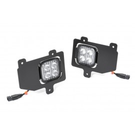 Kit supports + phares LED Dura Mini Vision X Jeep Gladiator