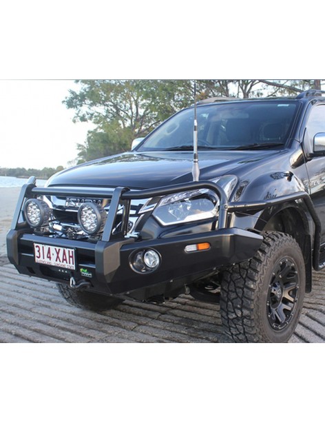 Pare-chocs avant Black Commercial Deluxe Ironman Isuzu D-Max