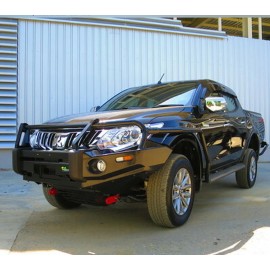 Pare-chocs avant Black Commercial Deluxe Ironman Fiat Fullback