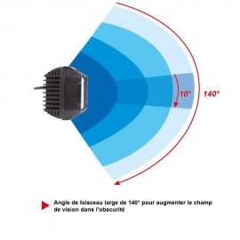 Phare LED Cube LTPRTZ 27 watts