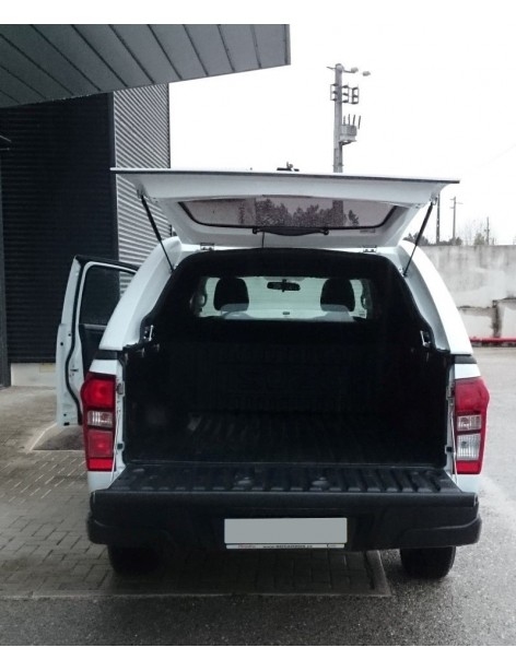 Hardtop Linextras Starlux vitres coulissantes Isuzu D-Max Spacecabine 2012.2016