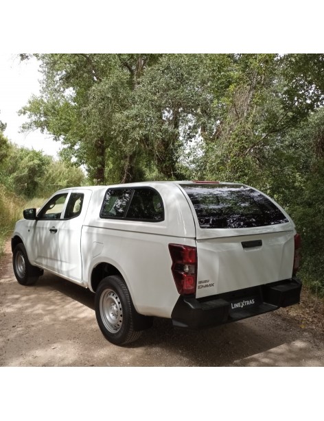 Hardtop Linextras vitré Isuzu D-Max Spacecabine 2020.2022