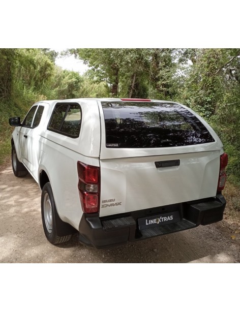 Hardtop Linextras vitré Isuzu D-Max Spacecabine 2020.2022