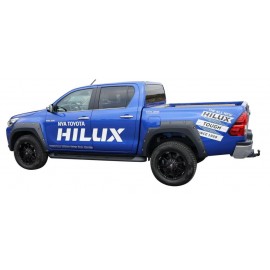 Extensions d'ailes larges Toyota Hilux Double-Cabine 2016-2019