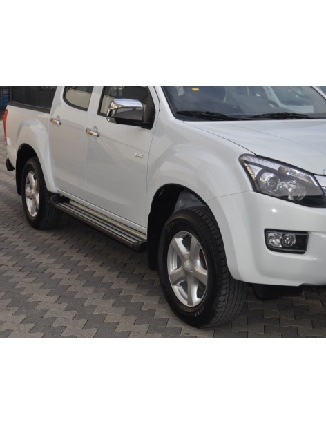 Marchepieds aluminium Ronesans Silver Isuzu D-Max