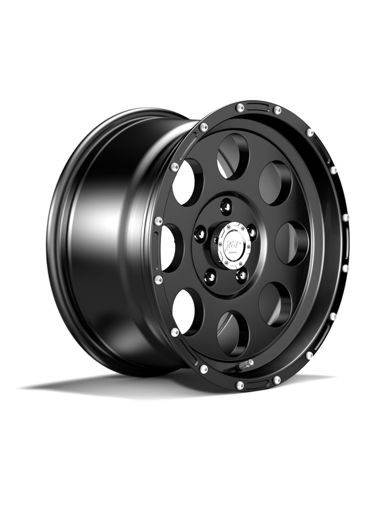 Jante aluminium noire ASP-Alloys Serie 1422 9x17 Jeep Wrangler JK