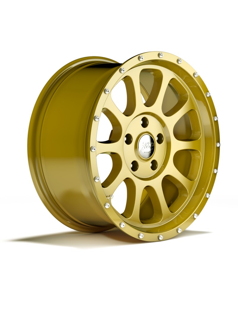 Jante aluminium Gold ASP-Alloys Serie 1450 8,5x17 Jeep Wrangler JK