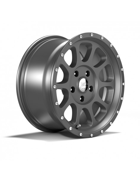 Jante aluminium Gunmetal ASP-Alloys Serie 1450 8,5x17 Jeep Wrangler JK