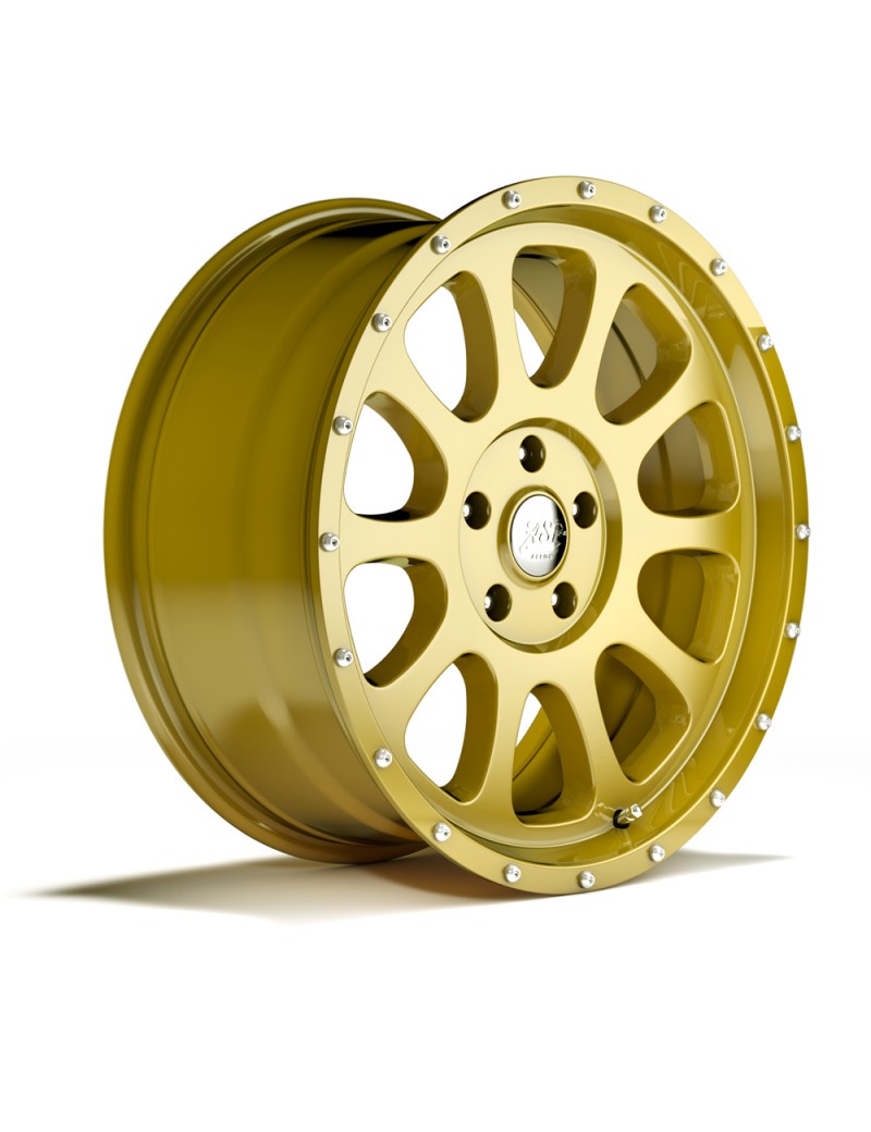 Jante aluminium Gold ASP-Alloys Serie 1450 8,5x20 Jeep Wrangler JL/Gladiator JT