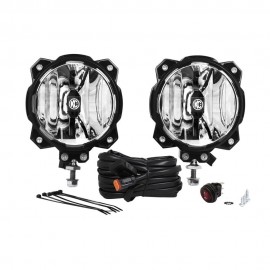 Kit phares KC Hilites Gravity LED Pro6 40 watts