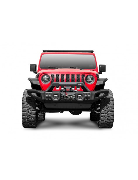 Pare-chocs avant acier Rival Jeep Wrangler JK-JL et Gladiator