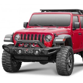 Pare-chocs avant acier Rival Jeep Wrangler JK-JL et Gladiator