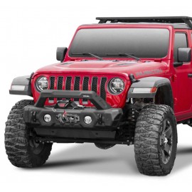 Pare-chocs avant acier Stubby Rival Jeep Wrangler JK-JL et Gladiator