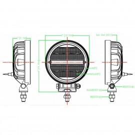 Phare LED LTPRTZ UltraLux Flood 24 watts