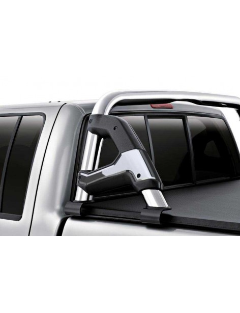 Bache Souple Retractable Pour Hilux Avec Grille De Protection De La Lunette  Arriere Hilux Dc 2016 - Accessoires 2 Toyota