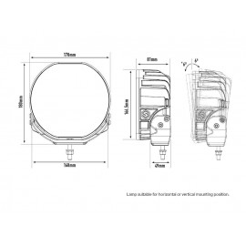 Phare LED Lazer Sentinel 7" Elite