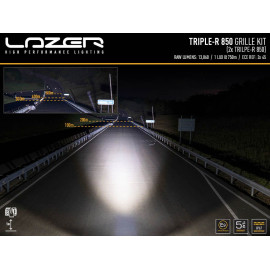 Kit intégration barres LED Lazer Lamps sur calandre de Ford Ranger 2023