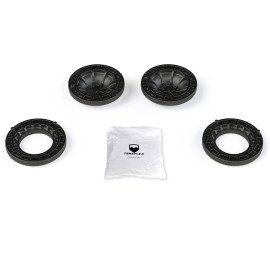 Câles de ressorts +1,5 cm Jeep Wrangler JL 2 portes