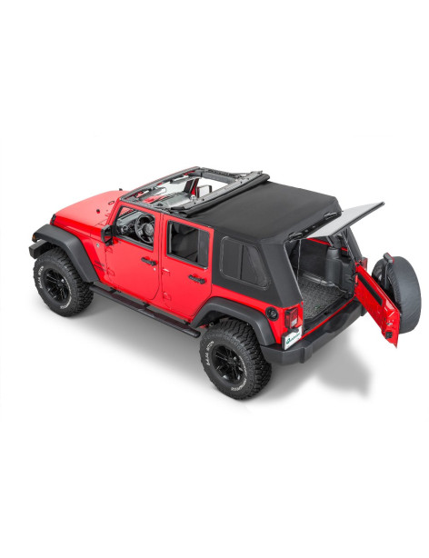 Bâche Trektop Hybrid 2.0 Black Twill Jeep Wrangler Unlimited