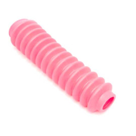 Soufflet de protection rose anti-poussière pour amortisseurs