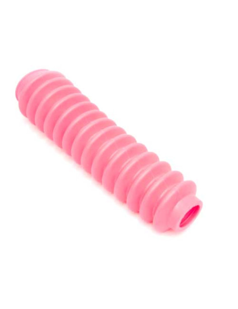 Soufflet de protection rose anti-poussière pour amortisseurs