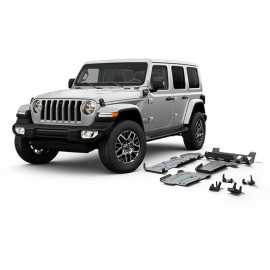 Blindages aluminium Rival Jeep Wrangler JL à partir de 2018