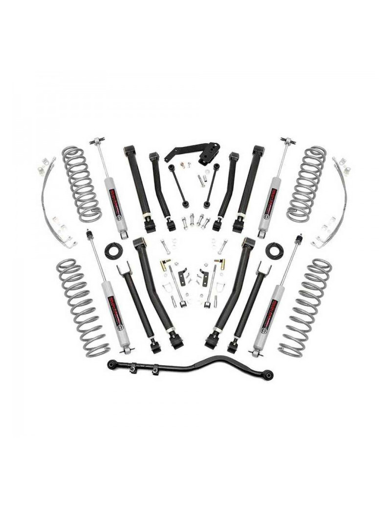 Kit suspension Rough Country X-Series +4" Jeep Wrangler JK 2007-2017