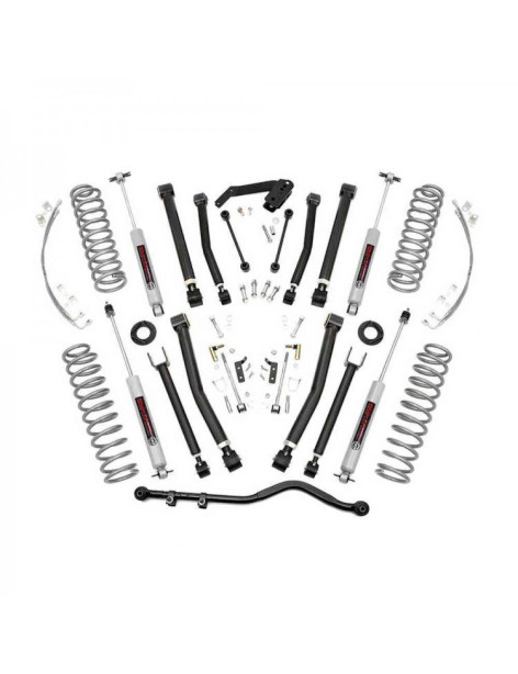 Kit suspension Rough Country X-Series +4" Jeep Wrangler JK 2007-2017