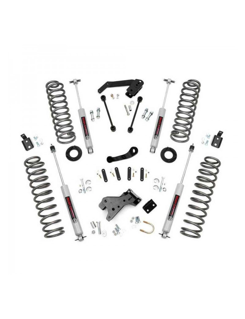 Kit suspension Rough Country +4" Jeep Wrangler JK Unlimited 2007-2017