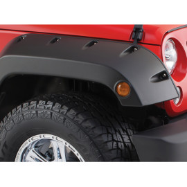 Extensions d'ailes Bushwacker Pocket Style Standard Jeep Wrangler JK 2 Portes