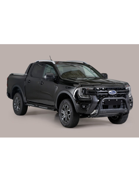 Pare-buffle Noir avant homologué Ford Ranger 2023-2024