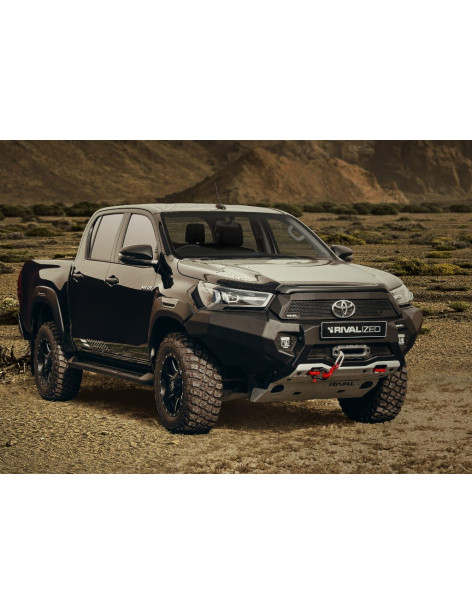 Pare-chocs avant aluminium Rival Toyota Hilux à partir de 2021