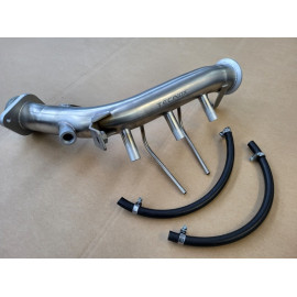 Tube échappement remplacement FAP Toyota Land Cruiser 150.155