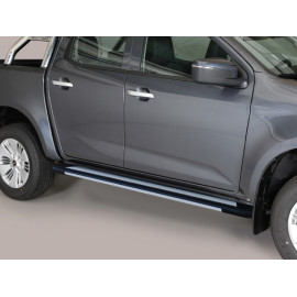 Marchepieds aluminium Isuzu D-Max Crewcab 2020-2023