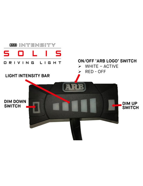 Kit Phares ARB Intensity Solis 21 LED Combo E-Mark