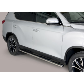 Marchepieds acier ovales Ssangyong Rexton 2018-2022