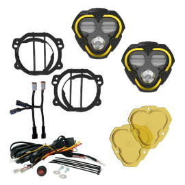 Kit phares LED antibrouillards KC Flex Era Wrangler JK-JL-Gladiator