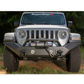 Pare-chocs avant acier Rugged Ridge Spartan Jeep Wrangler JL-Gladiator JT