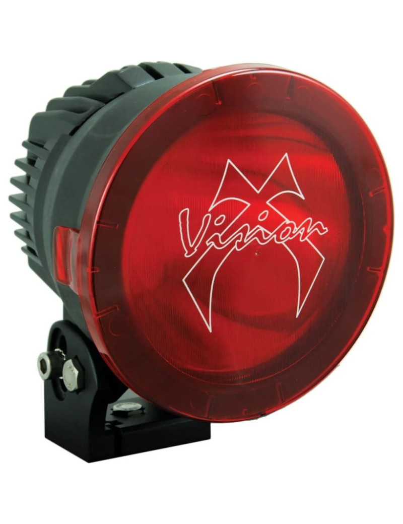 Cache de protection phare Cannon LED 6.7" Rouge Elliptical
