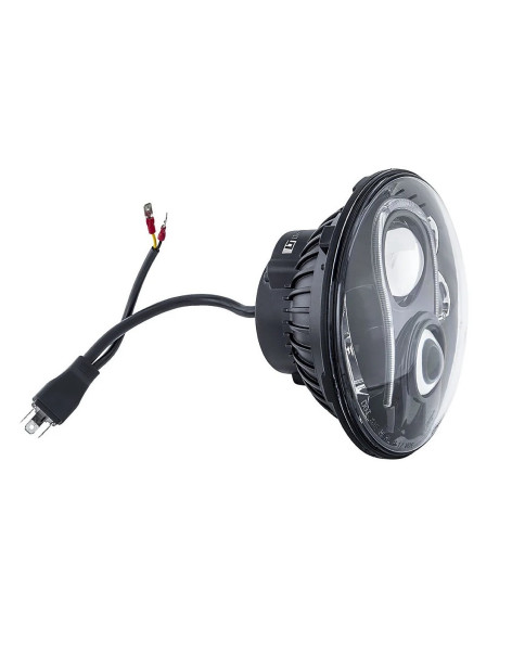 Optique feu avant LED 7 pouces Jeep Wrangler TJ