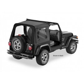 Bâche Sunrider Noire Jeep TJ